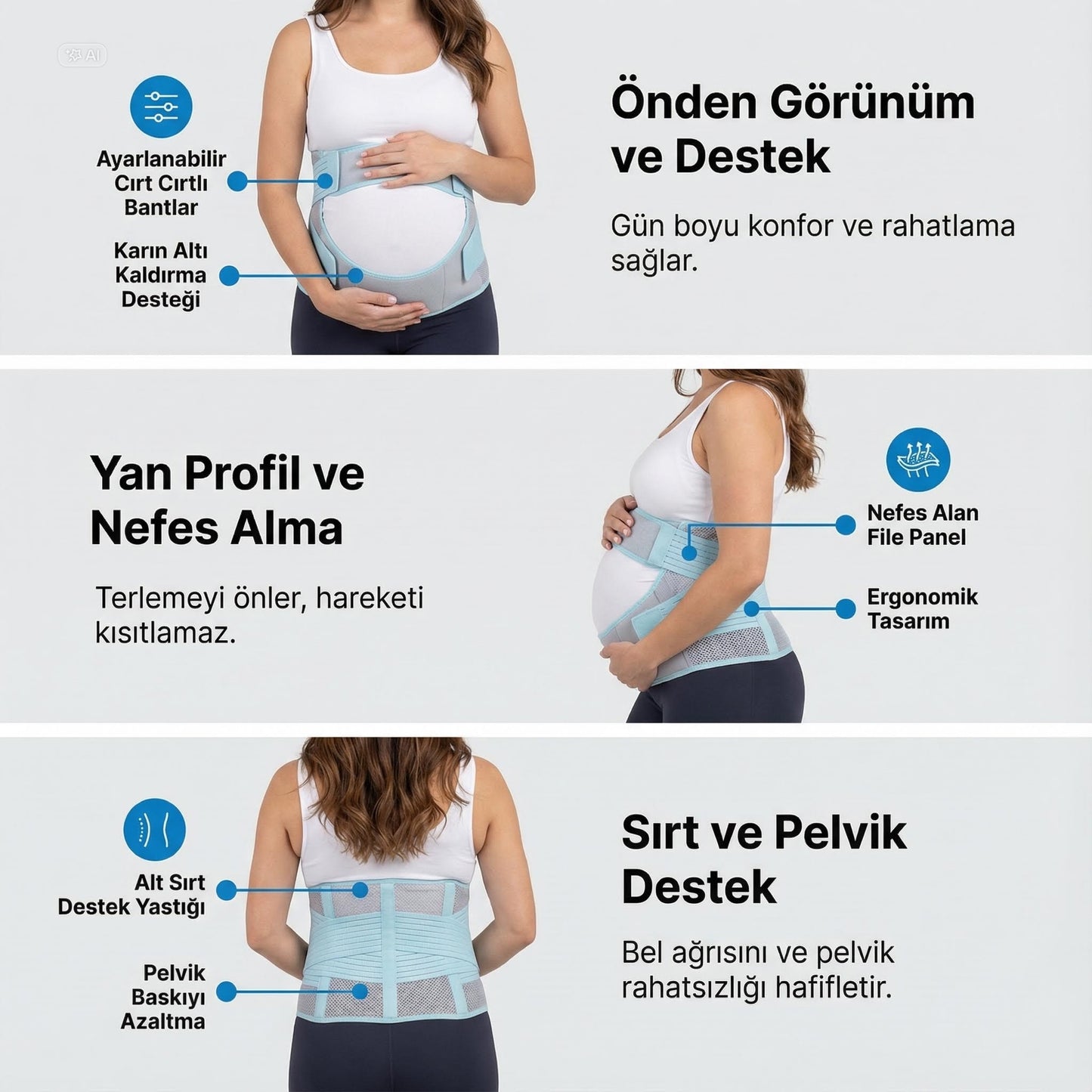 BellyAura™  ComfortLift Korse