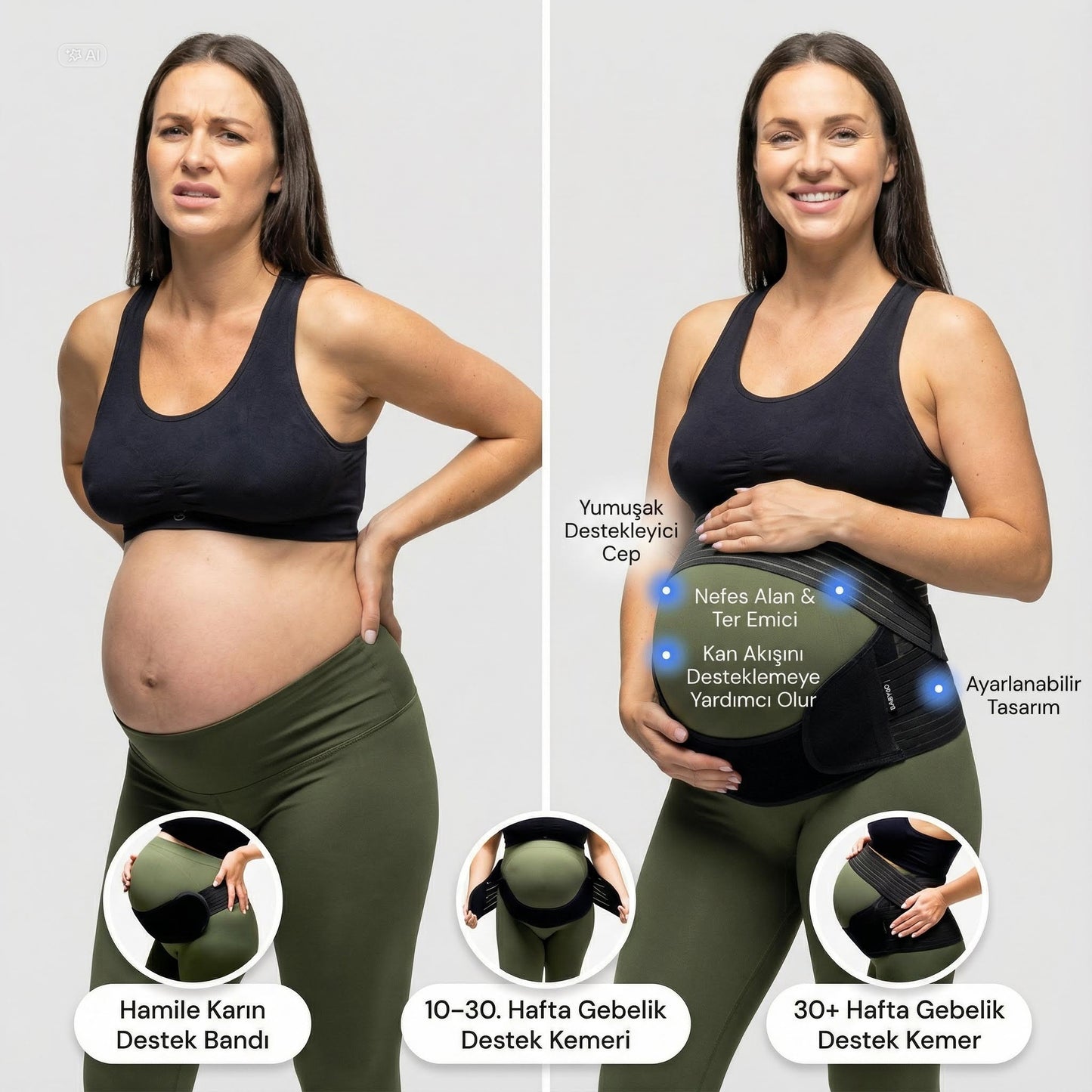 BellyAura™  ComfortLift Korse